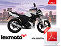 A6 Bike brochure for Aspire EFI 125