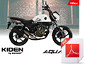 A6 Bike brochure for Kiden Aquarius 125