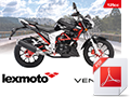 A6 Bike brochure for Venom 125