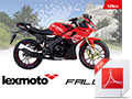 A6 Bike brochure for Falcon 125