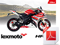 A6 Bike brochure for Hawk 125