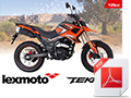 A6 Bike brochure for Tekken 125