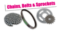 Chains, Belts and Sprockets Chains, Belts and Sprockets