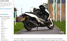 Bennetts Lexmoto Pegasus 300cc Review