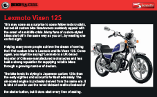 Lexmoto Vixen 125